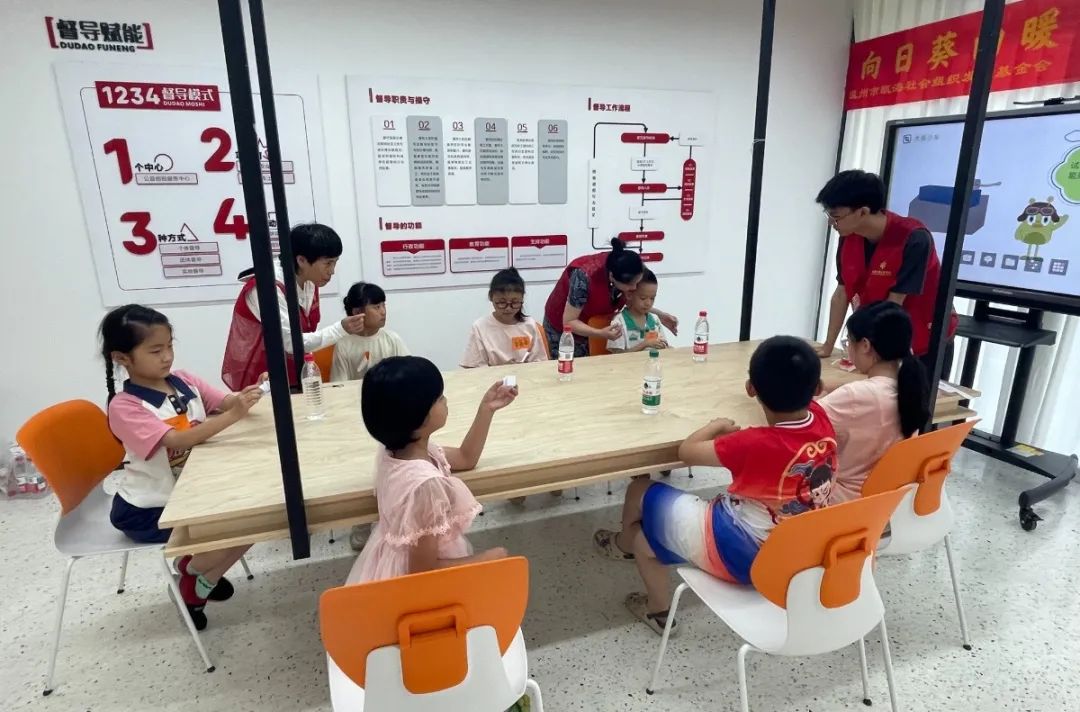 动手创造乐趣多！ “向日葵同心行”暑期科学工坊“刷刷车”活动圆满举行